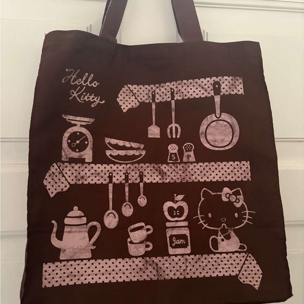 Hello Kitty Brown Tote Bag